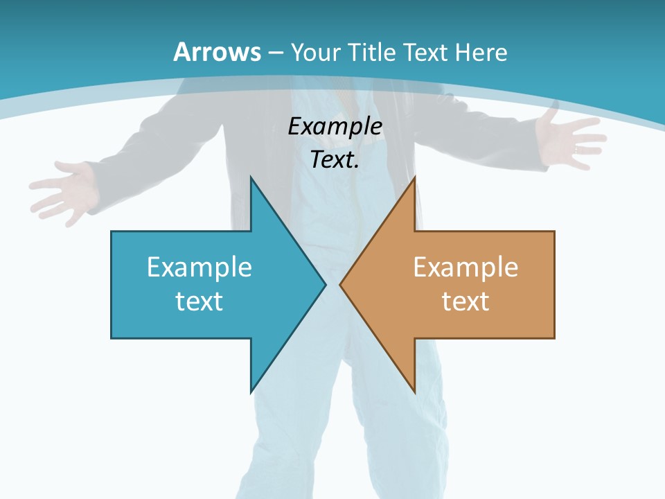 Trendy Bizarre Man PowerPoint Template