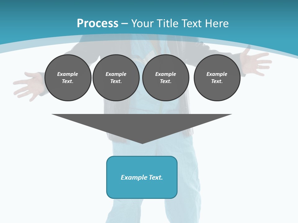 Trendy Bizarre Man PowerPoint Template