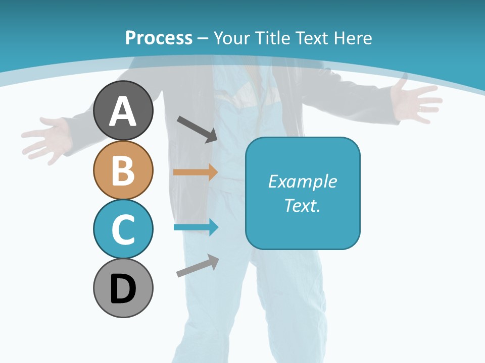 Trendy Bizarre Man PowerPoint Template