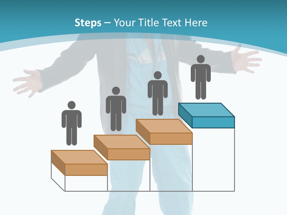 Trendy Bizarre Man PowerPoint Template