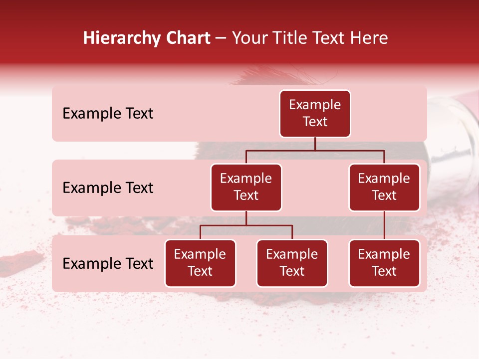 Makeup Feminine Shadow PowerPoint Template