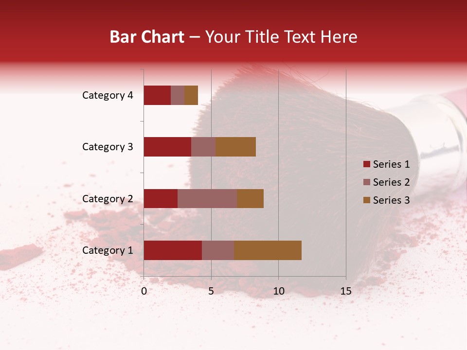 Makeup Feminine Shadow PowerPoint Template