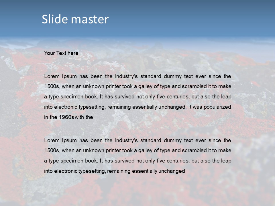 Travel Old Red PowerPoint Template