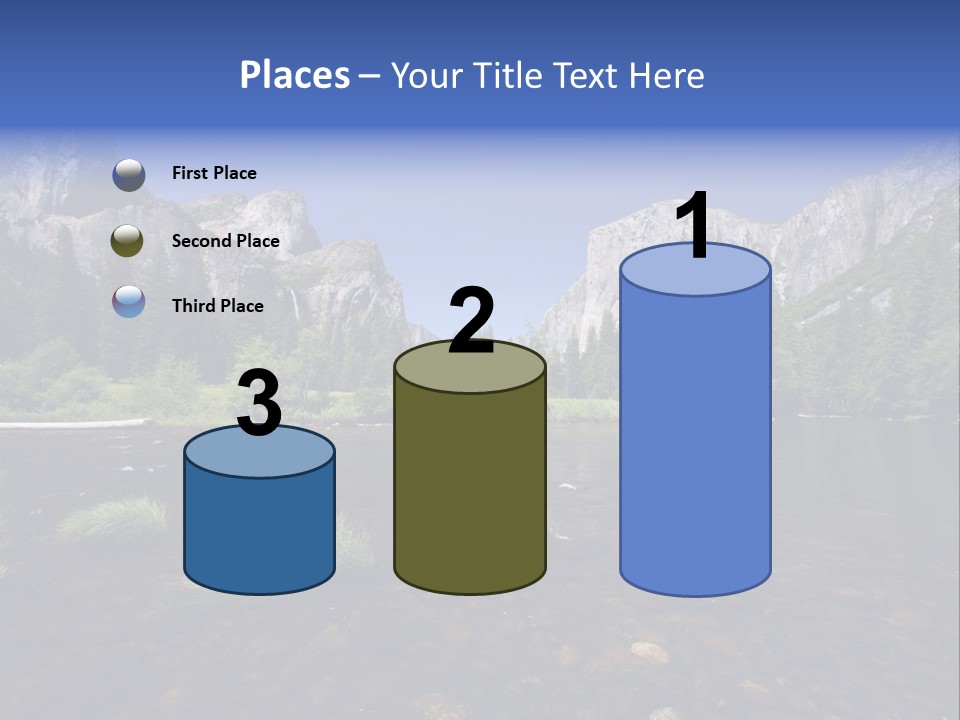 National Sky Mountain PowerPoint Template