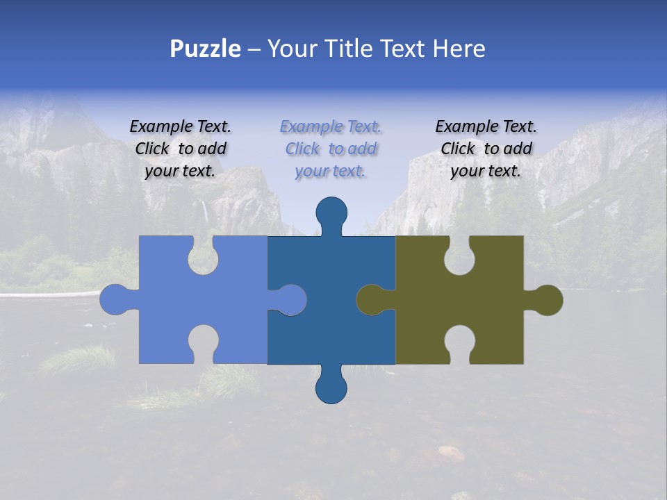 National Sky Mountain PowerPoint Template