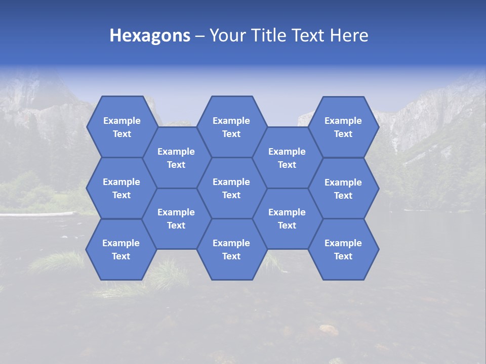 National Sky Mountain PowerPoint Template