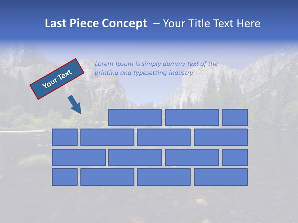 National Sky Mountain PowerPoint Template