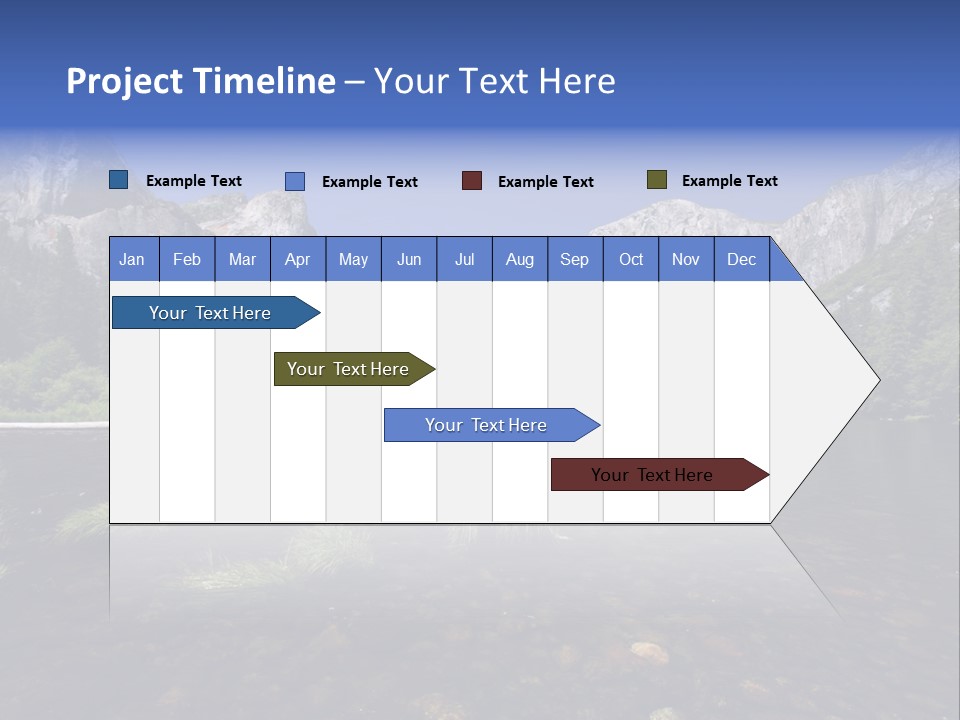National Sky Mountain PowerPoint Template