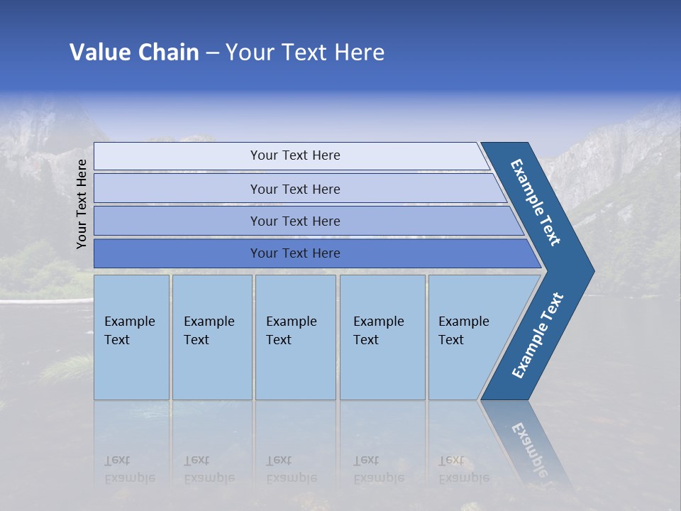 National Sky Mountain PowerPoint Template