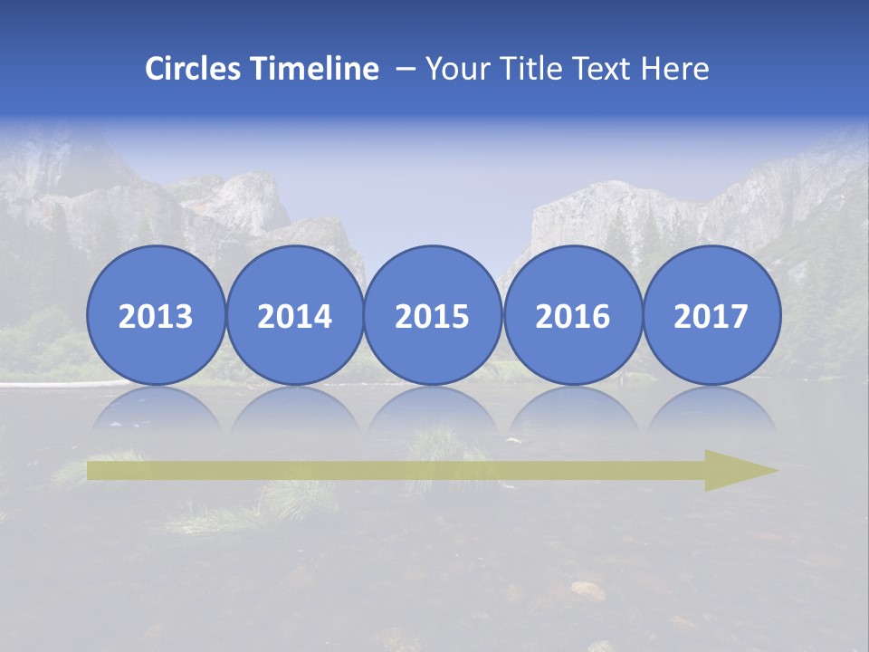 National Sky Mountain PowerPoint Template