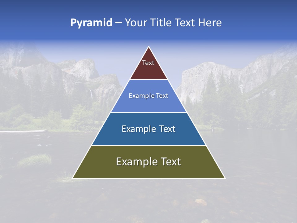 National Sky Mountain PowerPoint Template