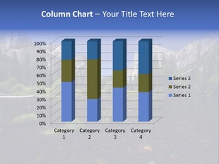 National Sky Mountain PowerPoint Template