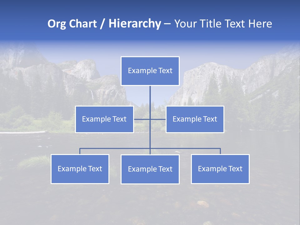 National Sky Mountain PowerPoint Template