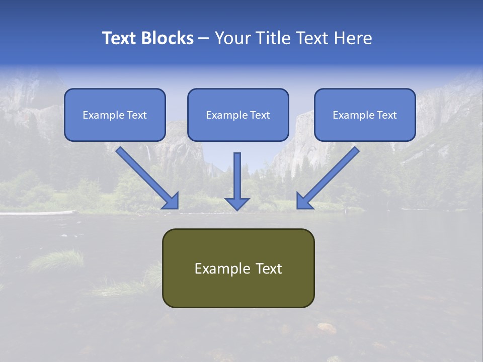 National Sky Mountain PowerPoint Template