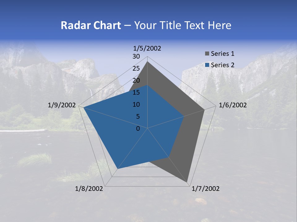 National Sky Mountain PowerPoint Template