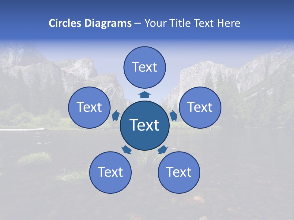 National Sky Mountain PowerPoint Template