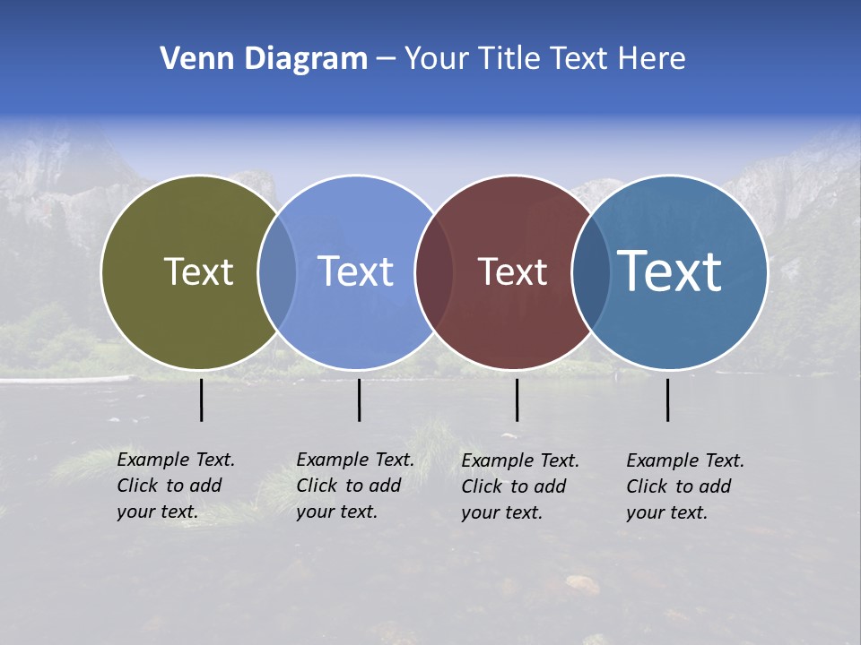 National Sky Mountain PowerPoint Template