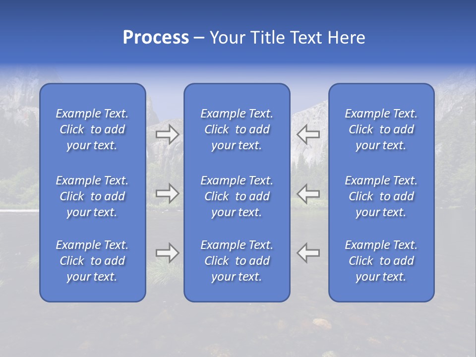 National Sky Mountain PowerPoint Template