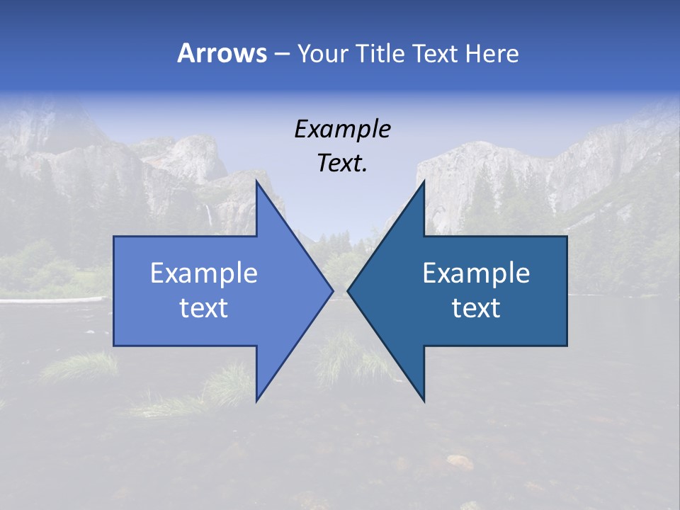 National Sky Mountain PowerPoint Template