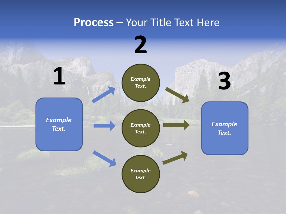 National Sky Mountain PowerPoint Template
