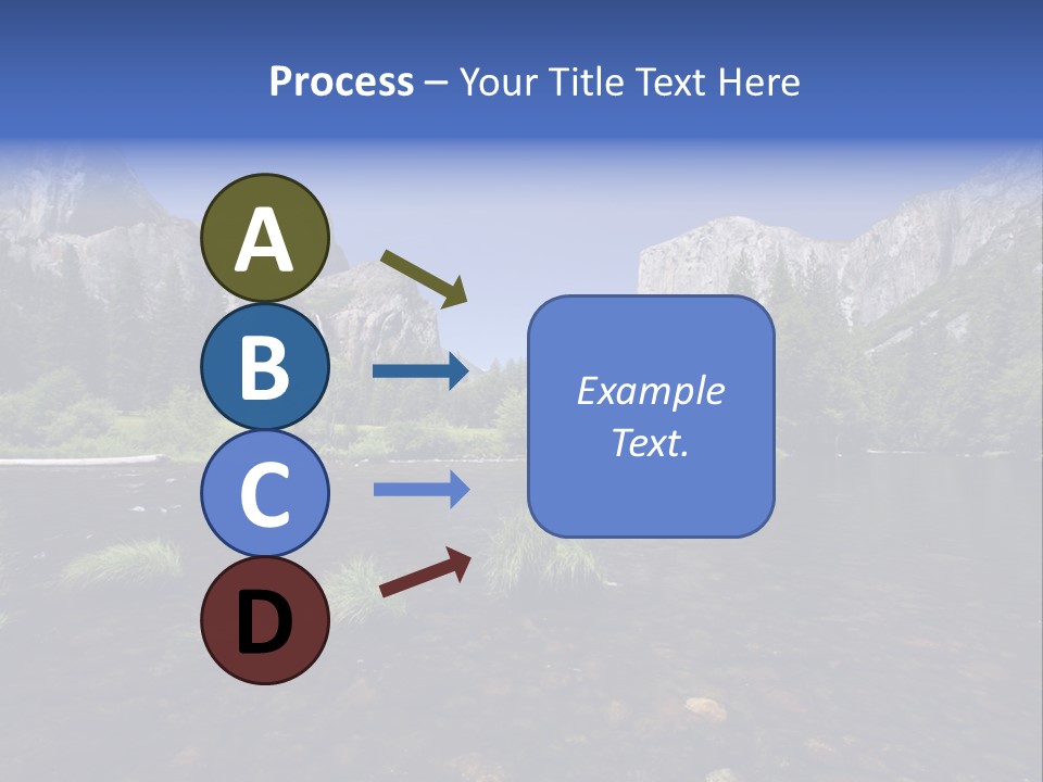 National Sky Mountain PowerPoint Template