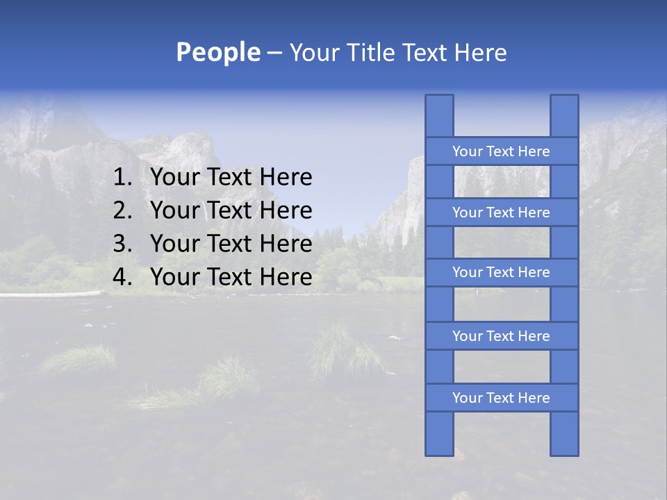 National Sky Mountain PowerPoint Template