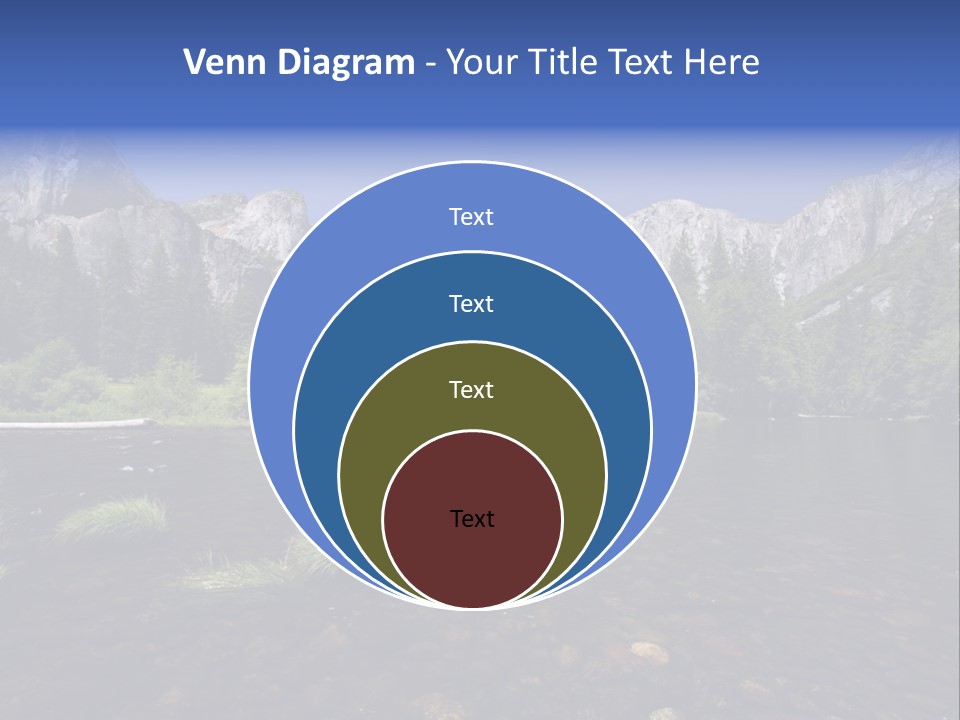 National Sky Mountain PowerPoint Template