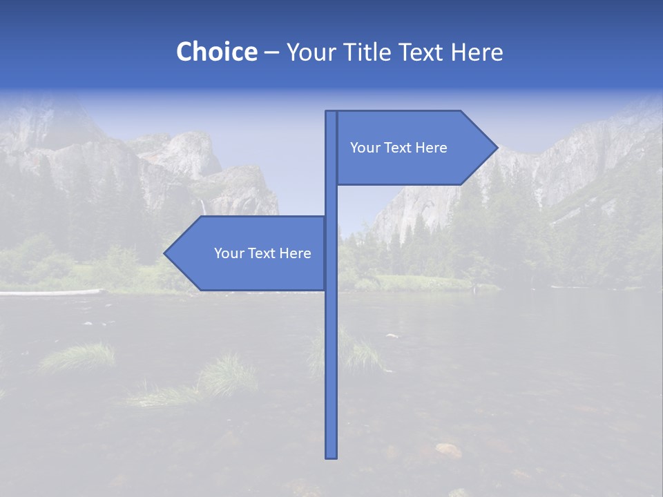 National Sky Mountain PowerPoint Template