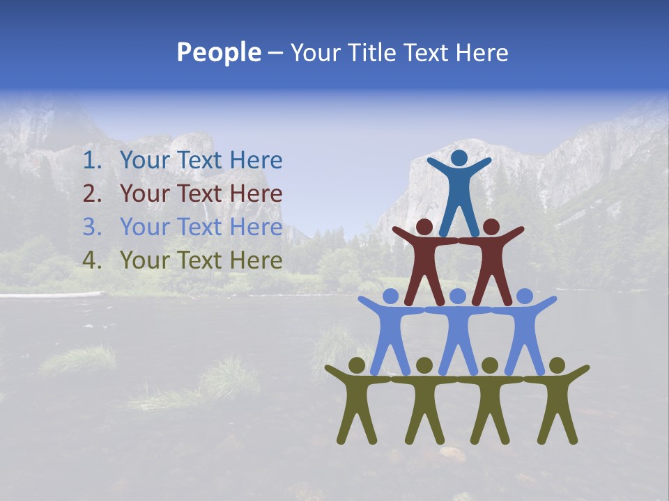 National Sky Mountain PowerPoint Template