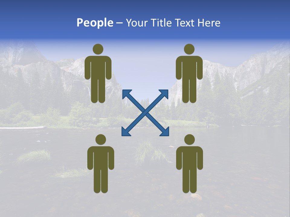 National Sky Mountain PowerPoint Template