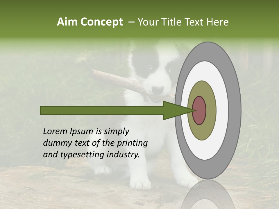 Grass Garden Newborn PowerPoint Template