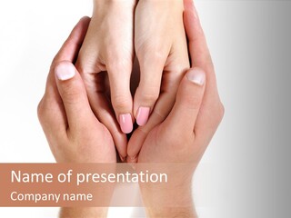 People Group Cheering PowerPoint Template
