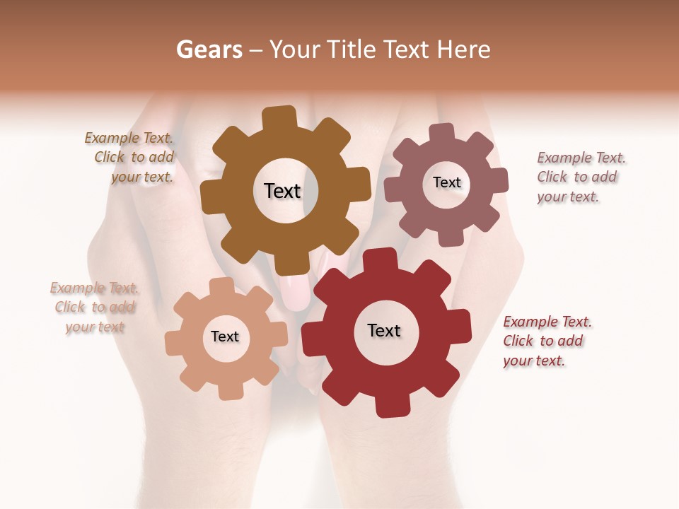 People Group Cheering PowerPoint Template