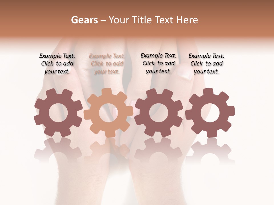 People Group Cheering PowerPoint Template