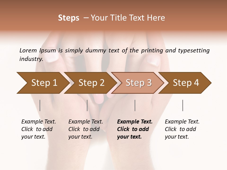 People Group Cheering PowerPoint Template