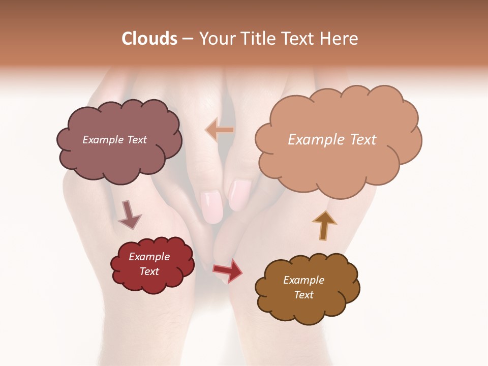 People Group Cheering PowerPoint Template