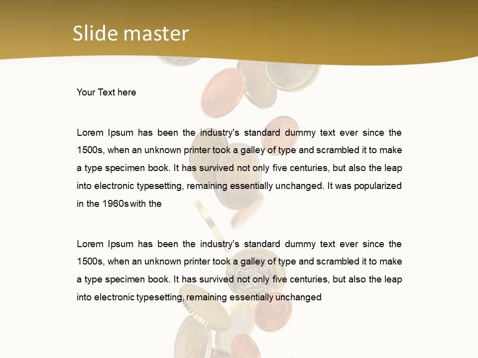 Metal Ideas Macro PowerPoint Template