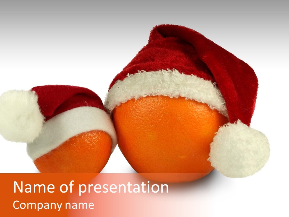 Christmas Winter Cloth PowerPoint Template