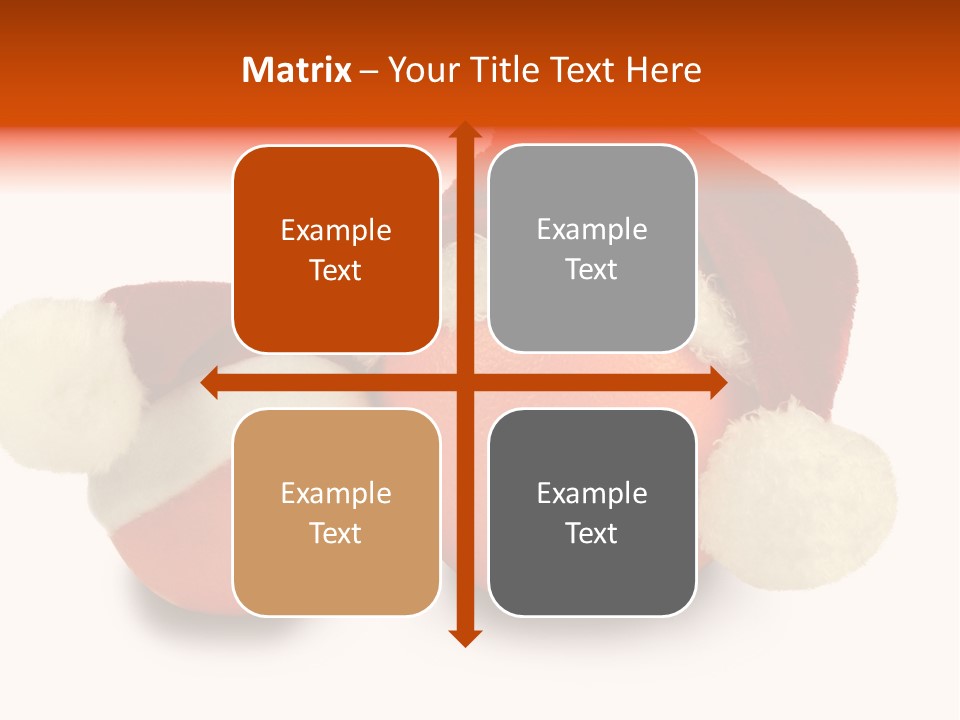 Christmas Winter Cloth PowerPoint Template