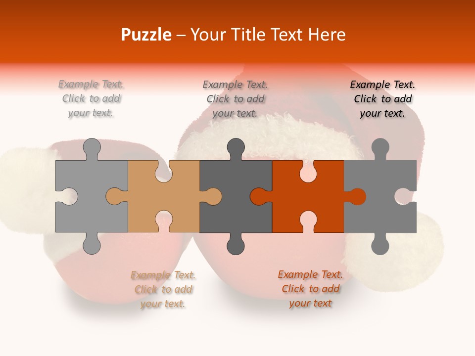 Christmas Winter Cloth PowerPoint Template