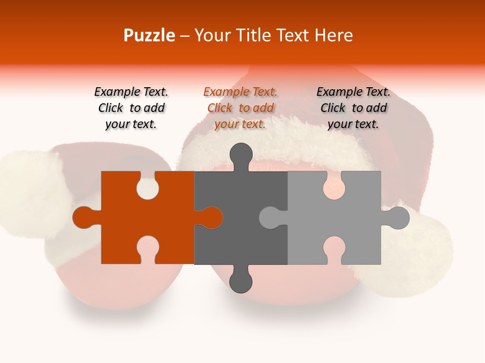 Christmas Winter Cloth PowerPoint Template