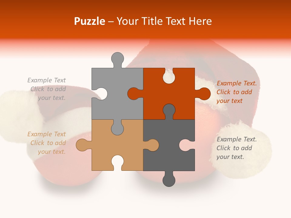 Christmas Winter Cloth PowerPoint Template