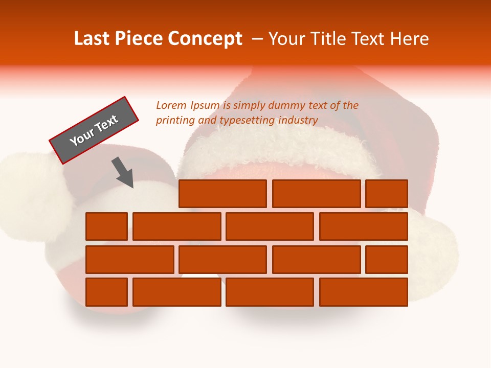 Christmas Winter Cloth PowerPoint Template