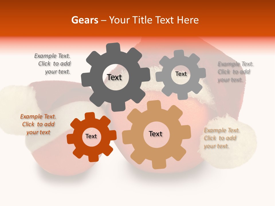 Christmas Winter Cloth PowerPoint Template