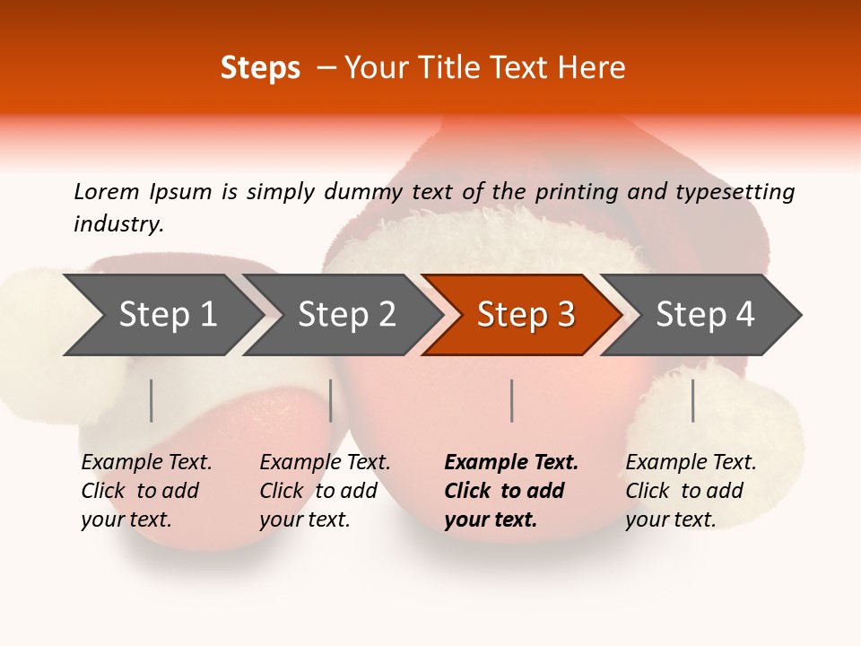 Christmas Winter Cloth PowerPoint Template