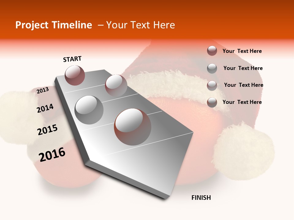 Christmas Winter Cloth PowerPoint Template