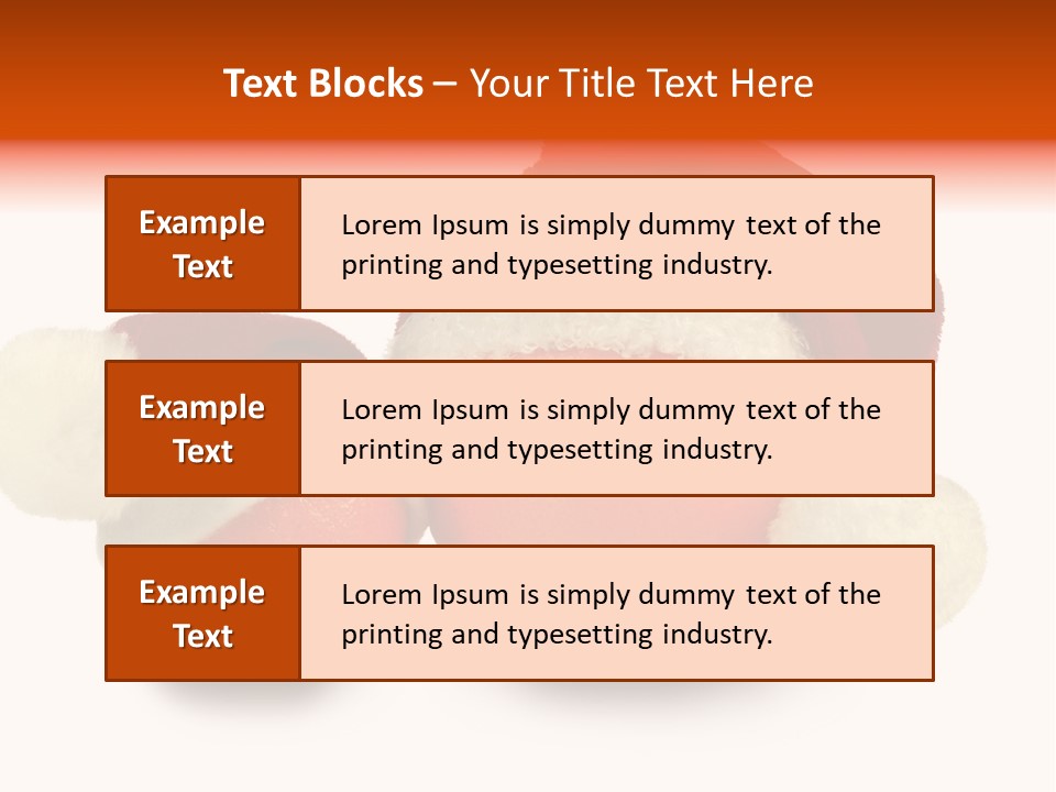 Christmas Winter Cloth PowerPoint Template