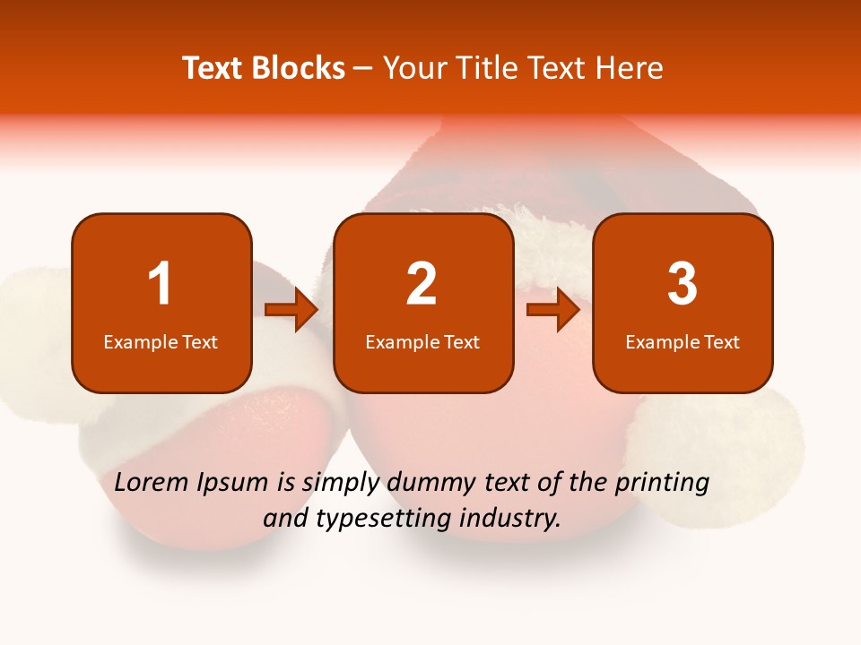 Christmas Winter Cloth PowerPoint Template