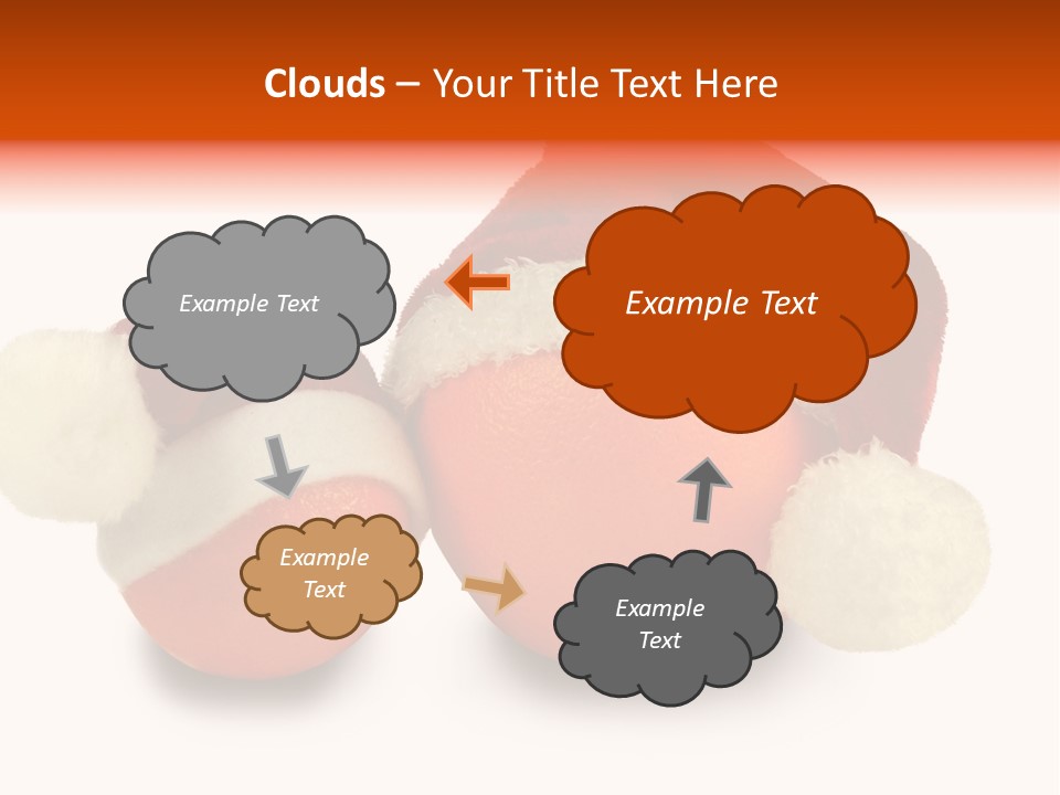 Christmas Winter Cloth PowerPoint Template