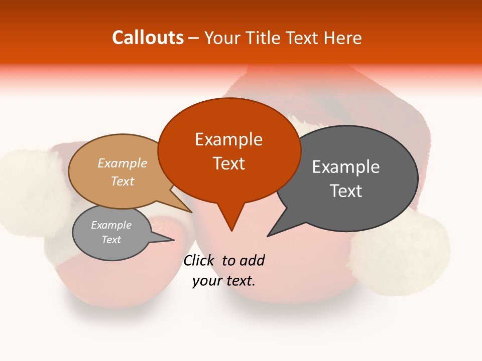 Christmas Winter Cloth PowerPoint Template